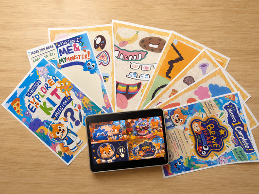 Planet Oddo Mission 1: Save Rippo | Printable Craft Adventure for Kids Ages 5–8
